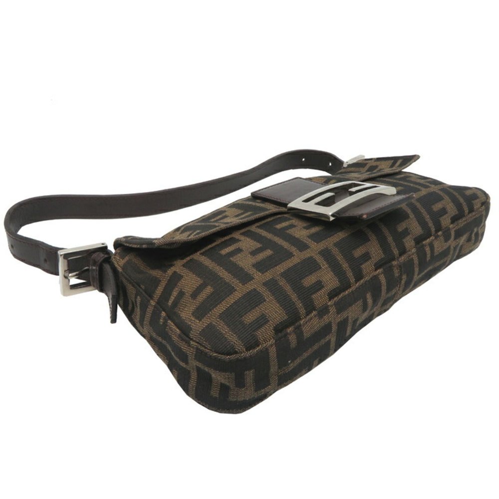 FENDI Brown Zucca Bag - Picture 3 of 10